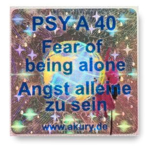 PSY A 40 Fear of being alone