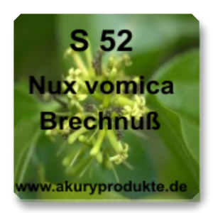 S 52 Nux vomica (Brechnuss)